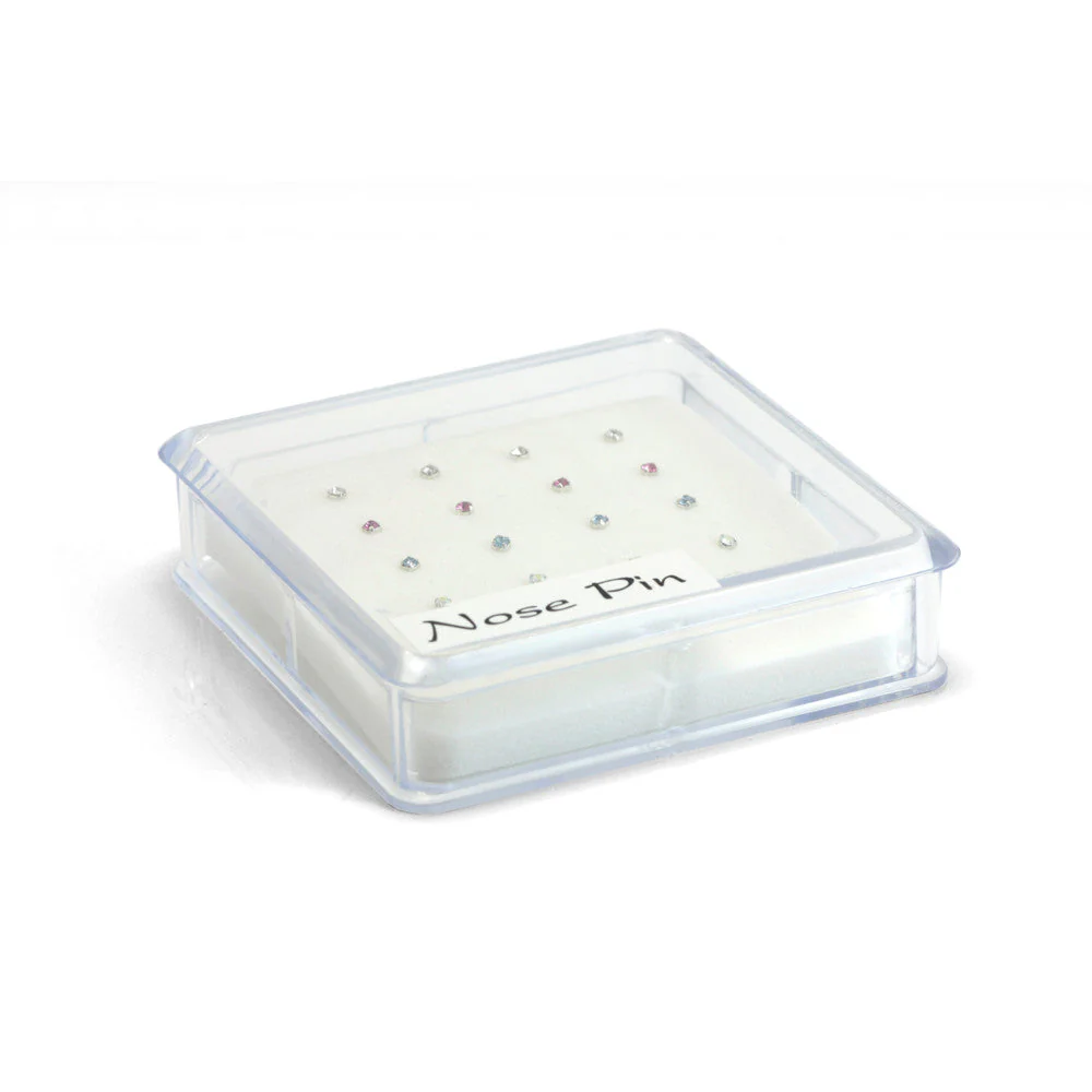 20x Silver Mixed Gems - L Shaped - in Box - Image 2