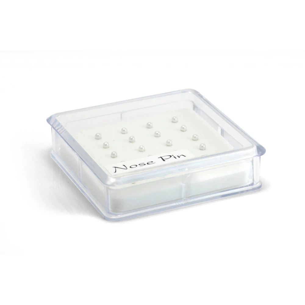 20x Silver Pearl Bent Back - in Box - Image 2