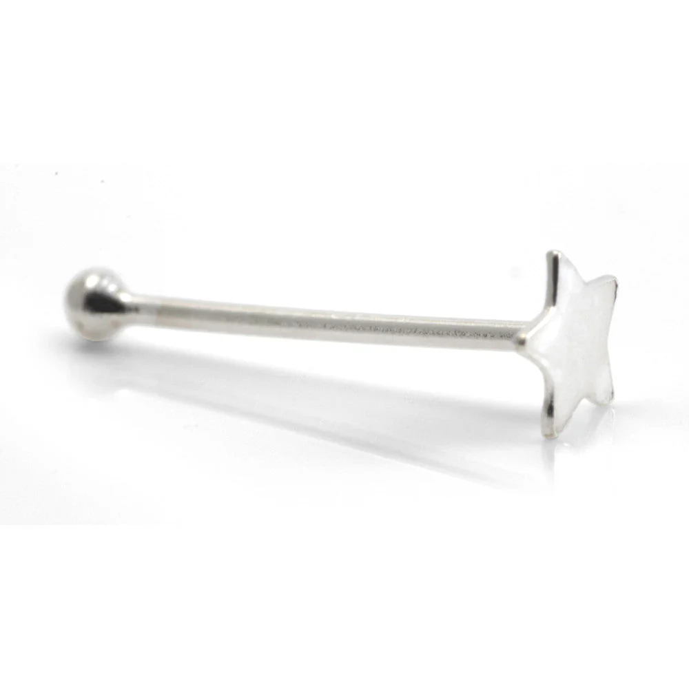 20x Silver Straight Ball Back Shapes - in Box - Image 5