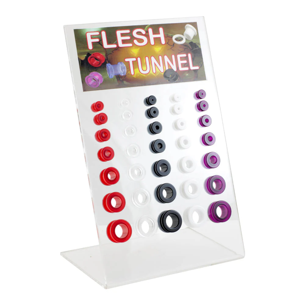 35 Acrylic Tunnels on Display Stand - Image 3
