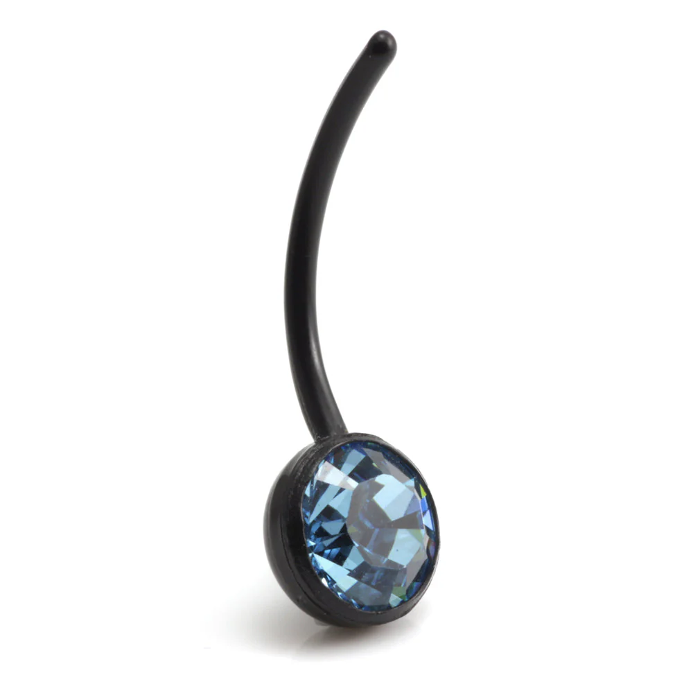 8mm Gem Black Bioflex Navel - Image 5