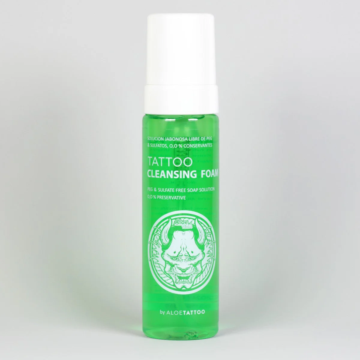 Aloe Tattoo Green Soap Foam 220ml