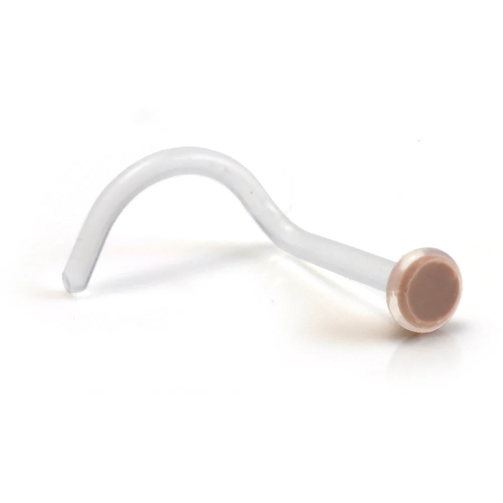 Bioplast Flesh Nose Stud - Image 2