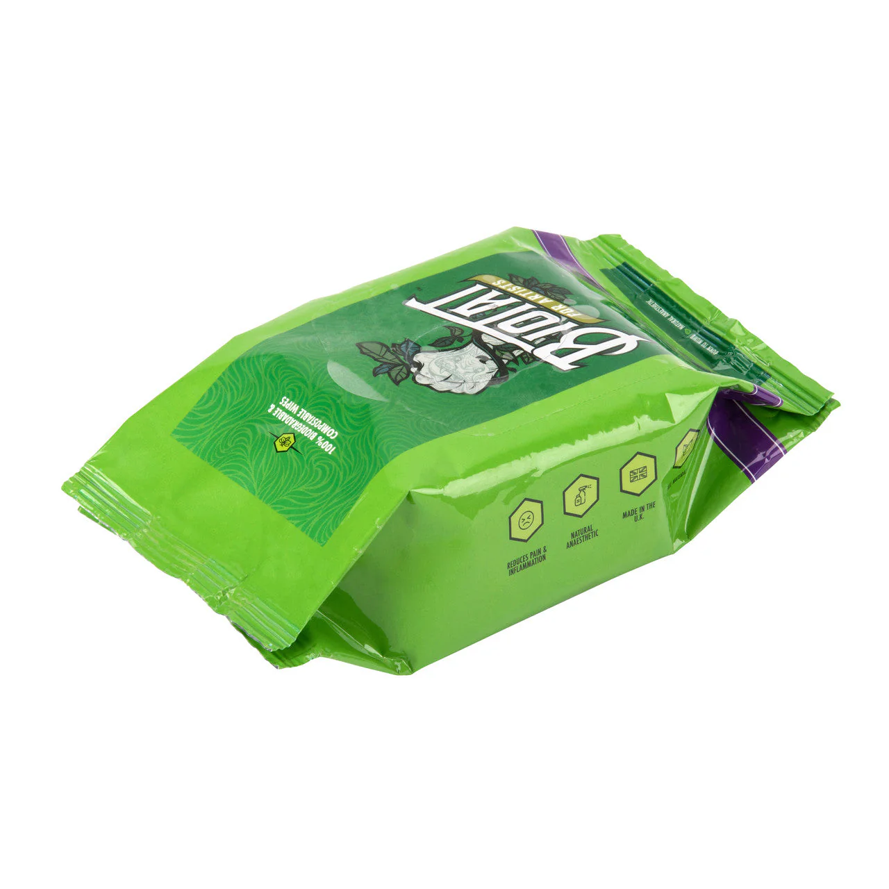 Biotat Green Soap Wipes Pack 40 - Image 3
