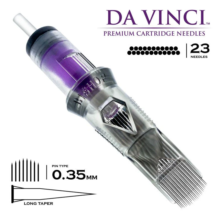 Bishop Cartridge Needles Da Vinci V2 - Magnum - Bugpin - Long Taper (0.30) - Image 4
