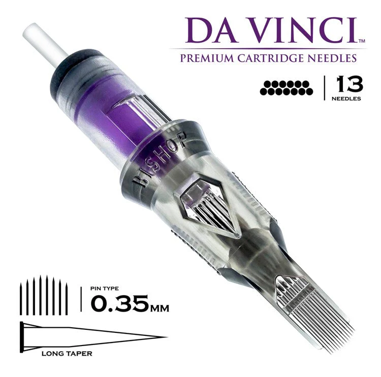Bishop Cartridge Needles Da Vinci V2 - Magnum - Bugpin - Long Taper (0.30) - Image 8