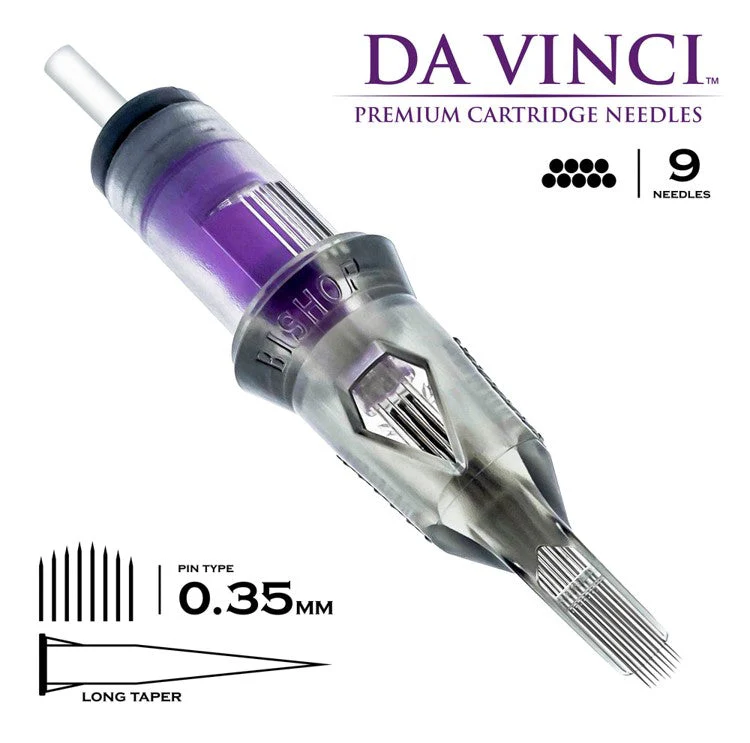 Bishop Cartridge Needles Da Vinci V2 - Magnum - Medium Taper (0.35) - Image 2