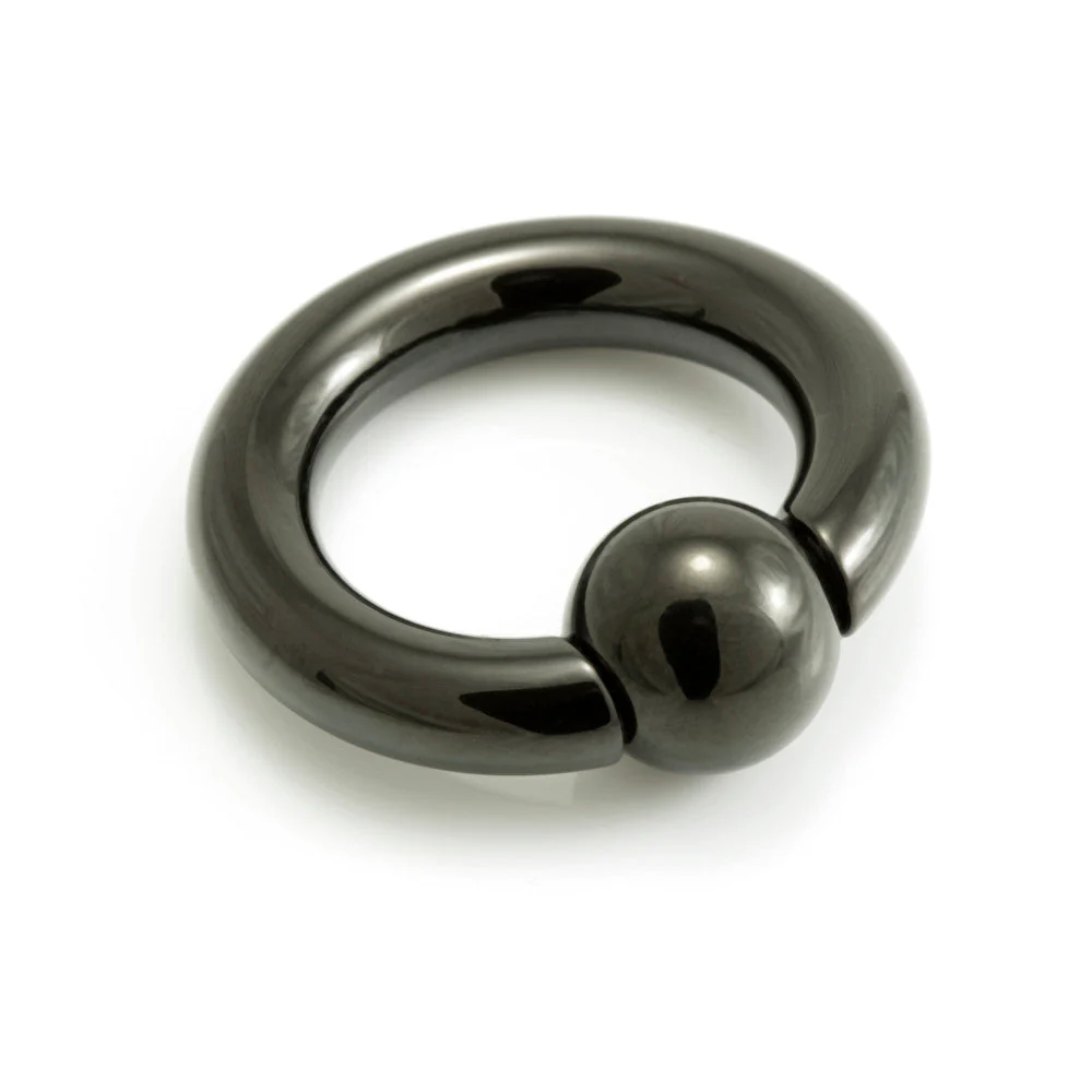 Black Steel BCR Spring Loaded Ball