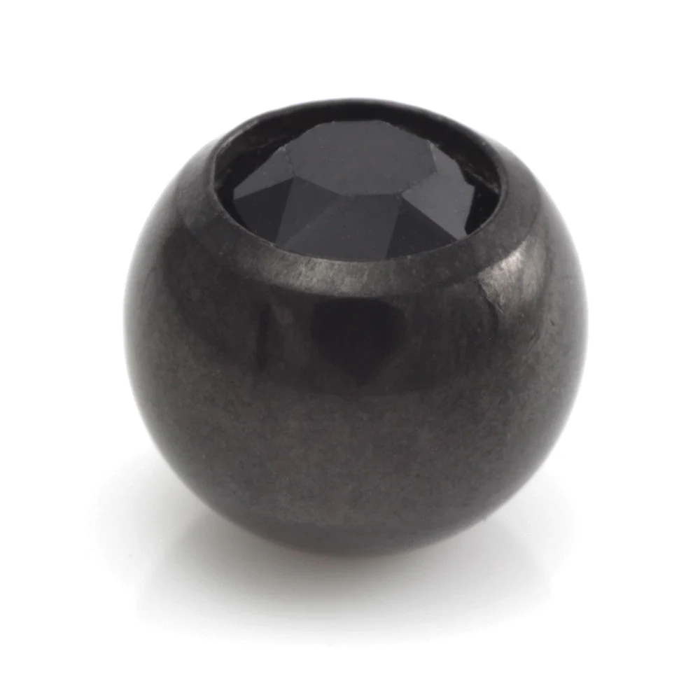 Black Steel Gem Ball -1.2mm - Image 13