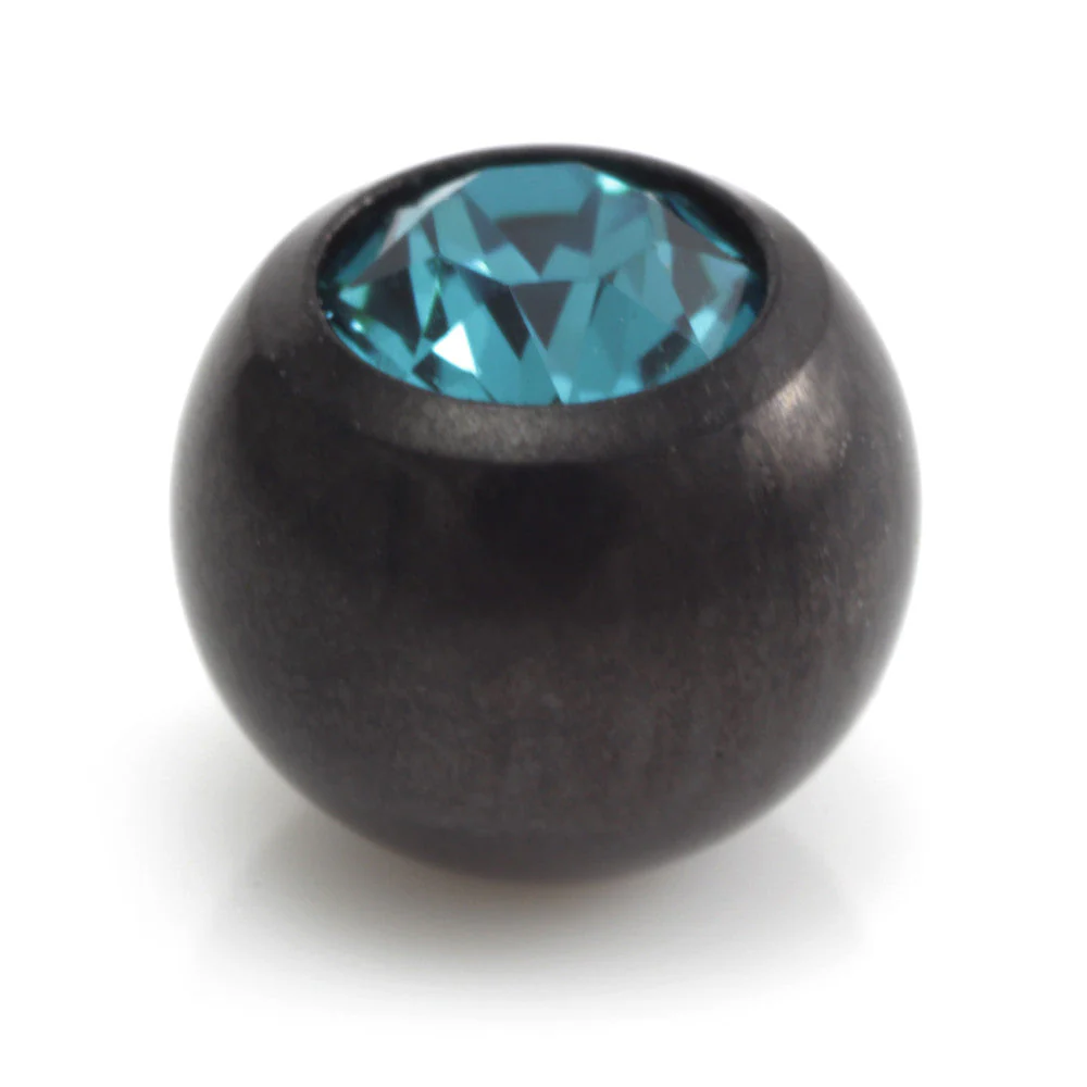 Black Steel Gem Ball - Image 10