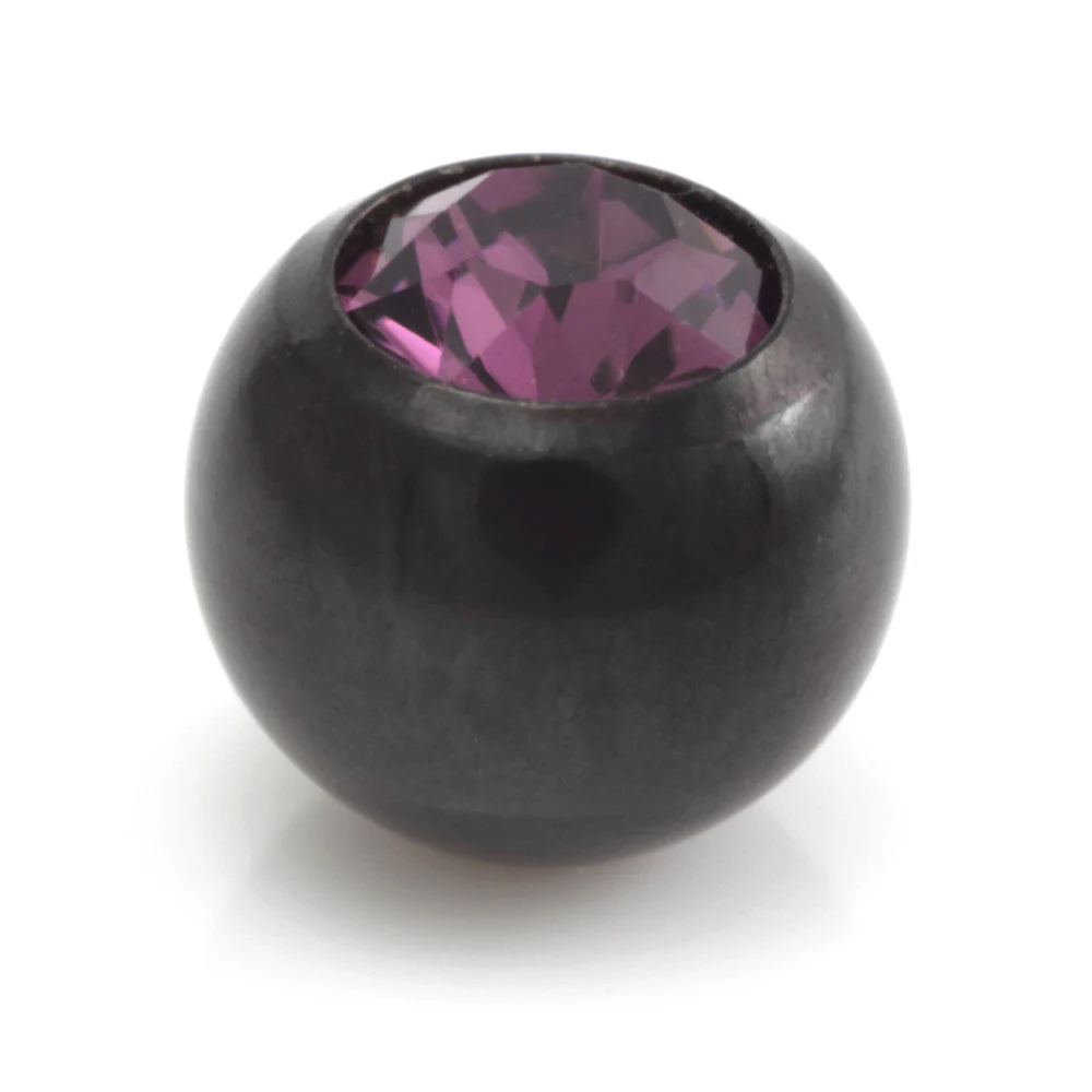 Black Steel Gem Ball - Image 12