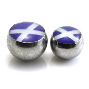Clip In Logo Ball Attachment - Scots Flag