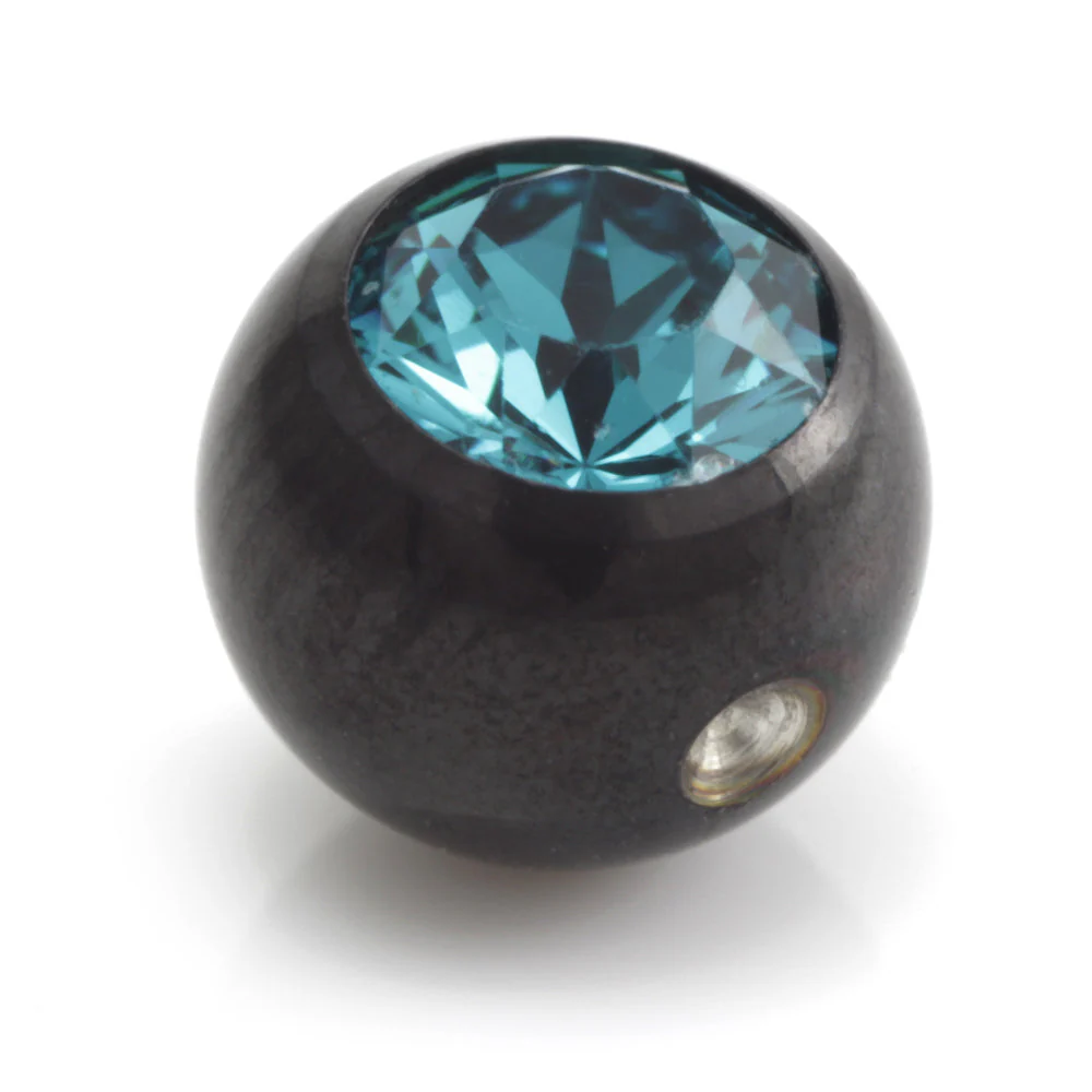 Evil Black Clip In Gem Ball - Image 13