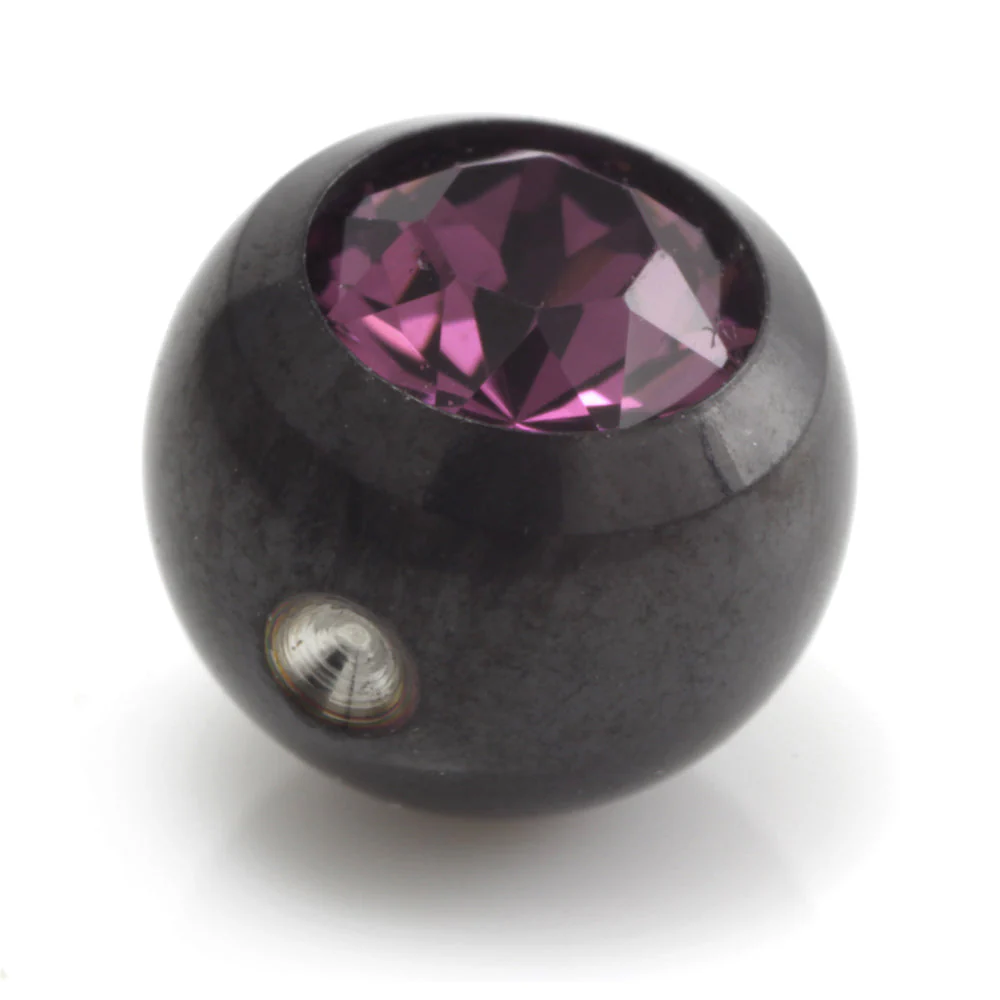 Evil Black Clip In Gem Ball - Image 16