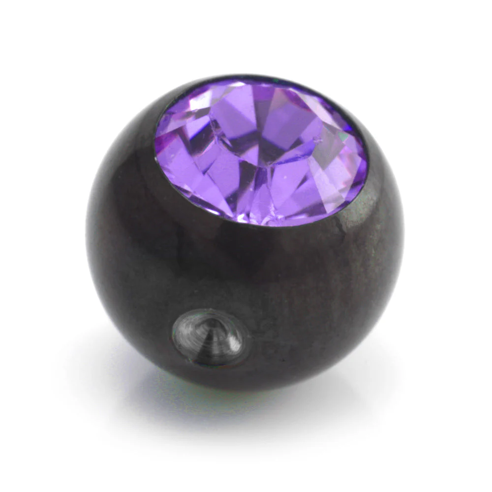 Evil Black Clip In Gem Ball - Image 3