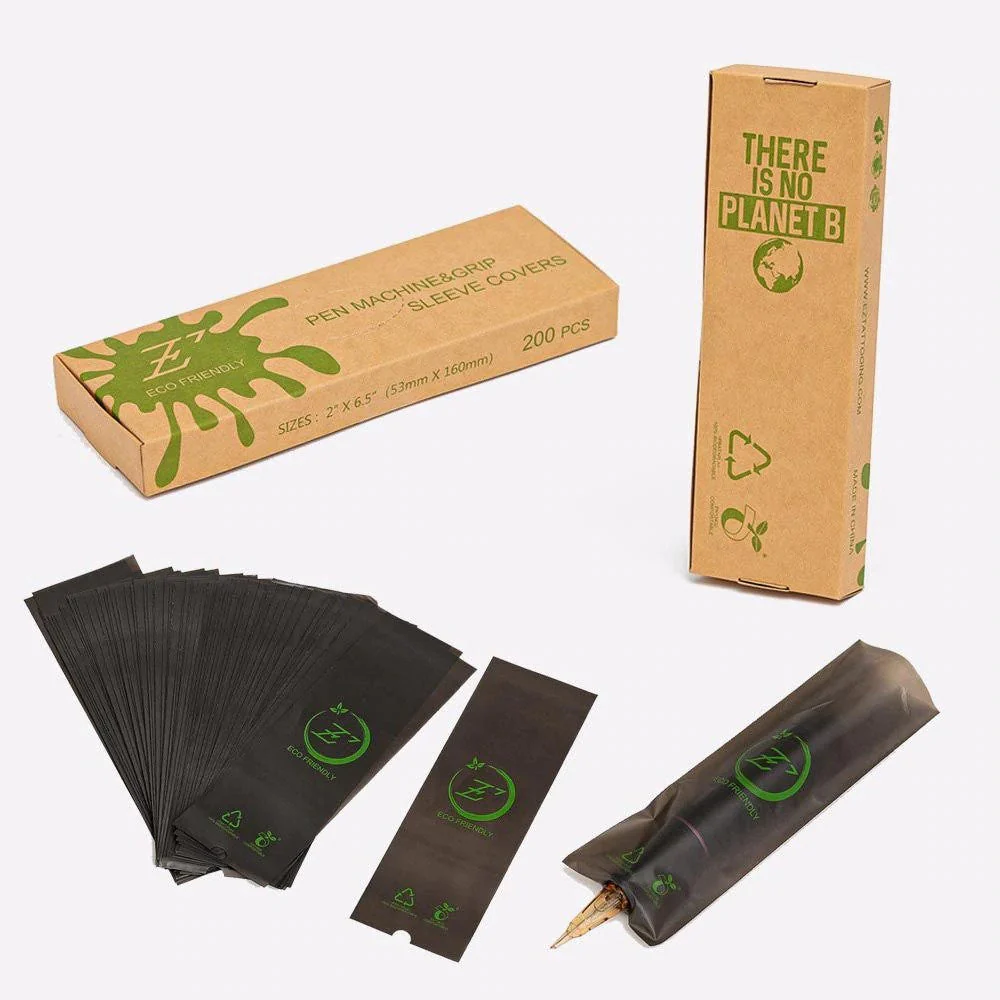 EZ ECO-Friendly Biodegradable Pen Machine & Grip Sleeve Covers - Image 3
