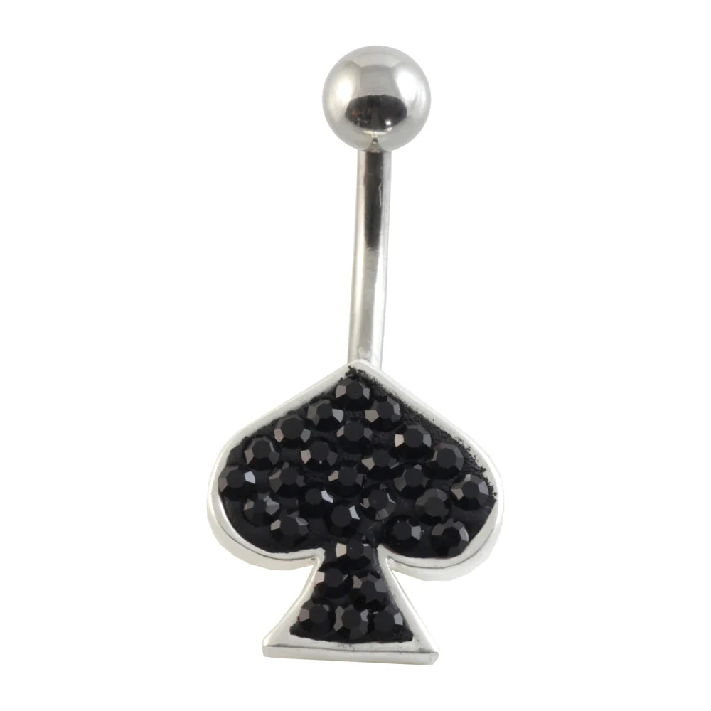 Gem Spade Belly Bar - Image 3