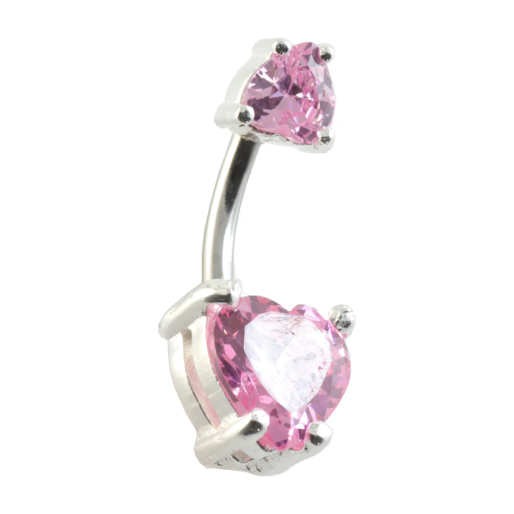 Heart Navel with Heart Top Gem - Image 2