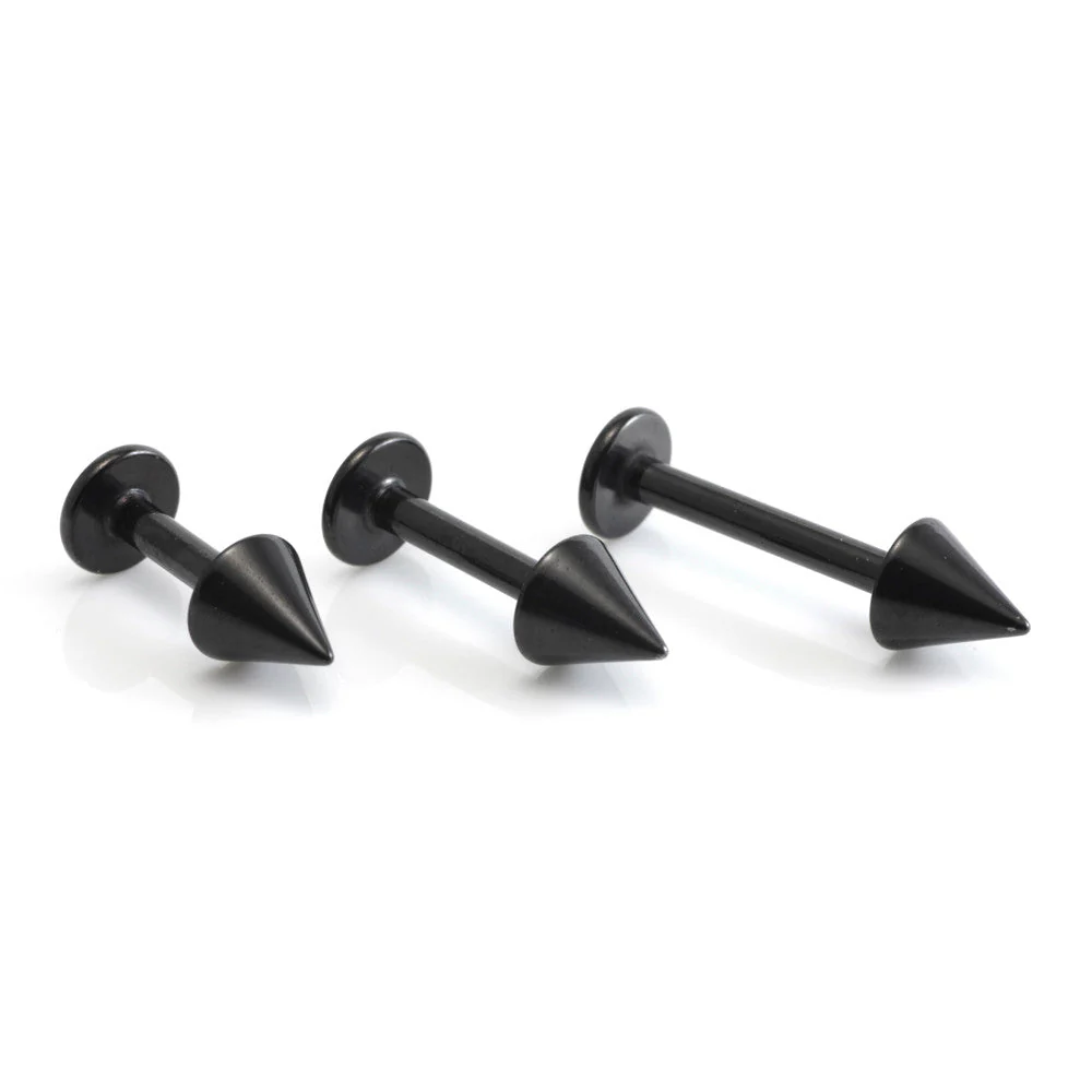 Injecto Black Spike Labret 1.6mm-1