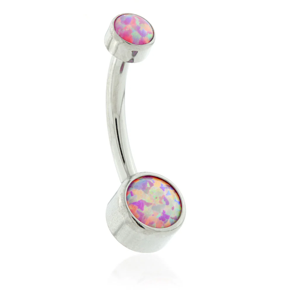 Internal Ti Double Opal Disk Navel - Image 3