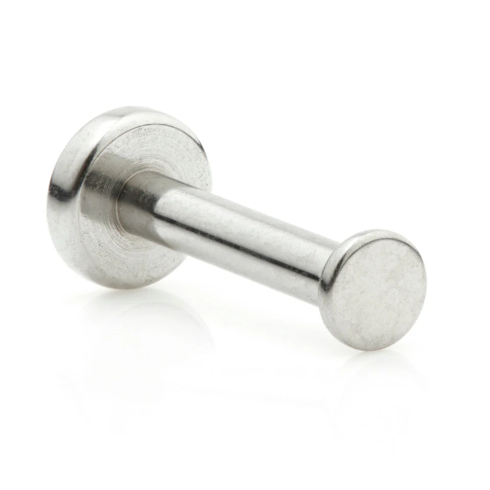 Internal Ti Micro Labret with Flat Disk (1mm)