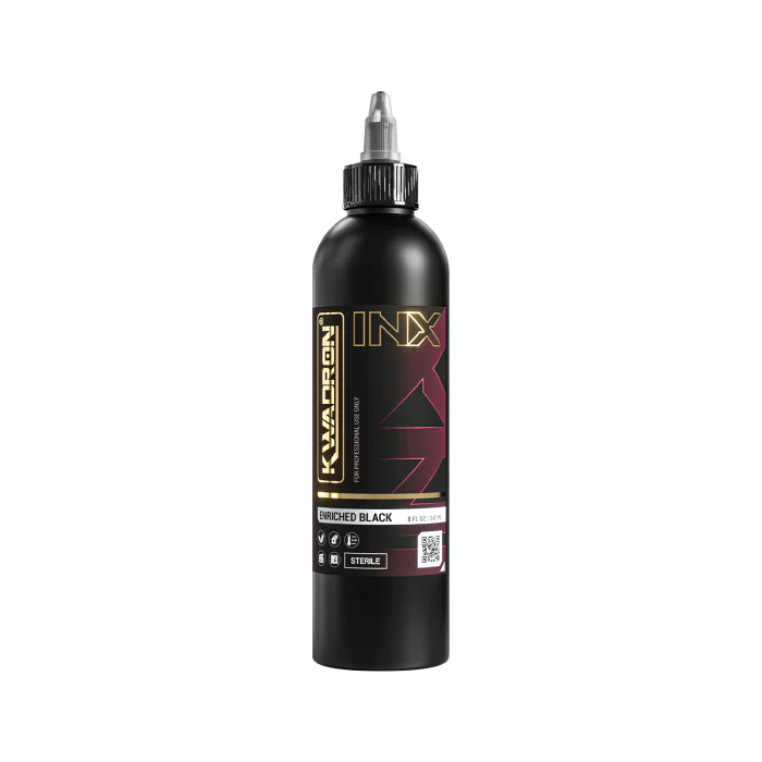 Kwadron Inx Enriched Black Tattoo Ink - Image 2