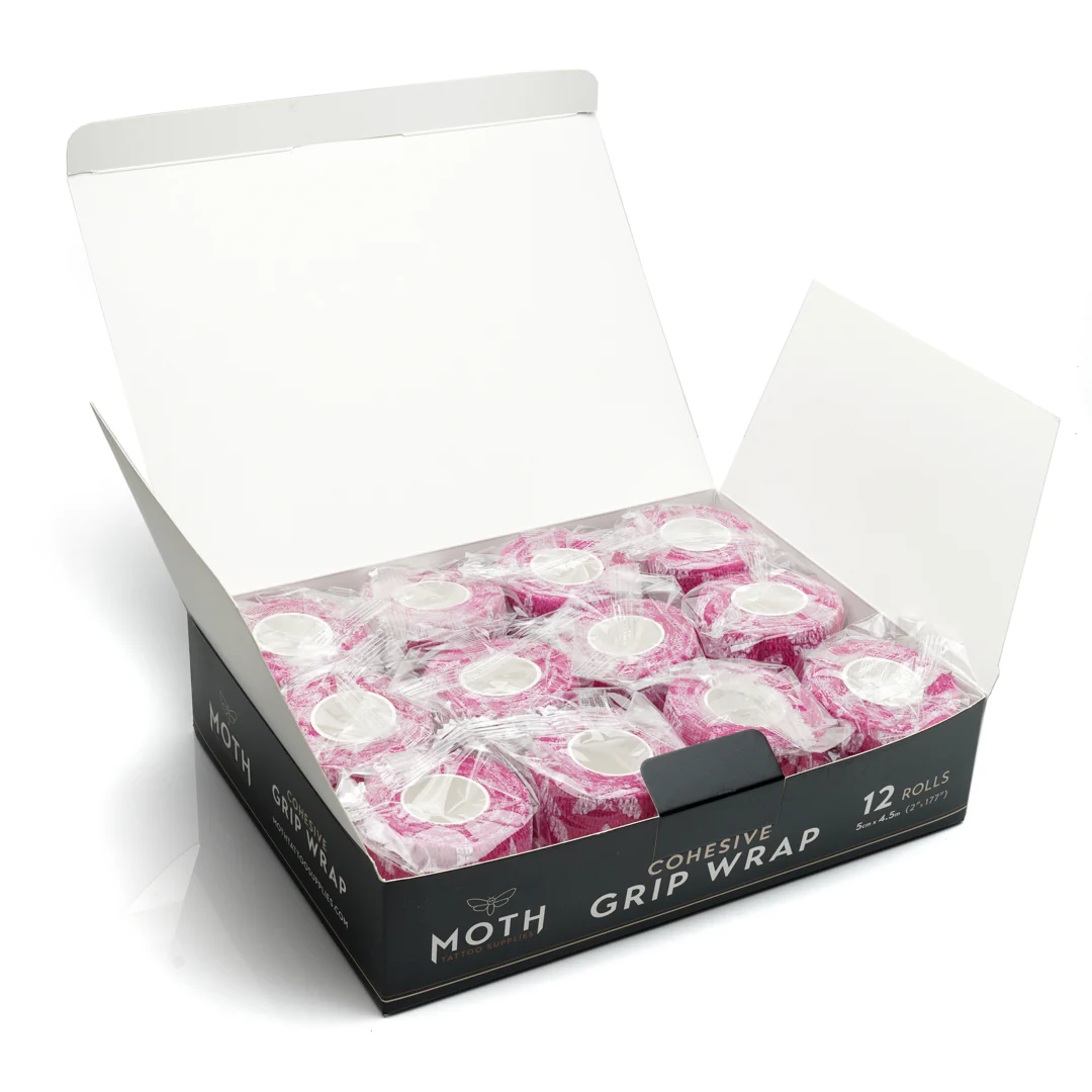 Moth Grip Wrap 2" - Box of 12 - Black or Pink - Image 4