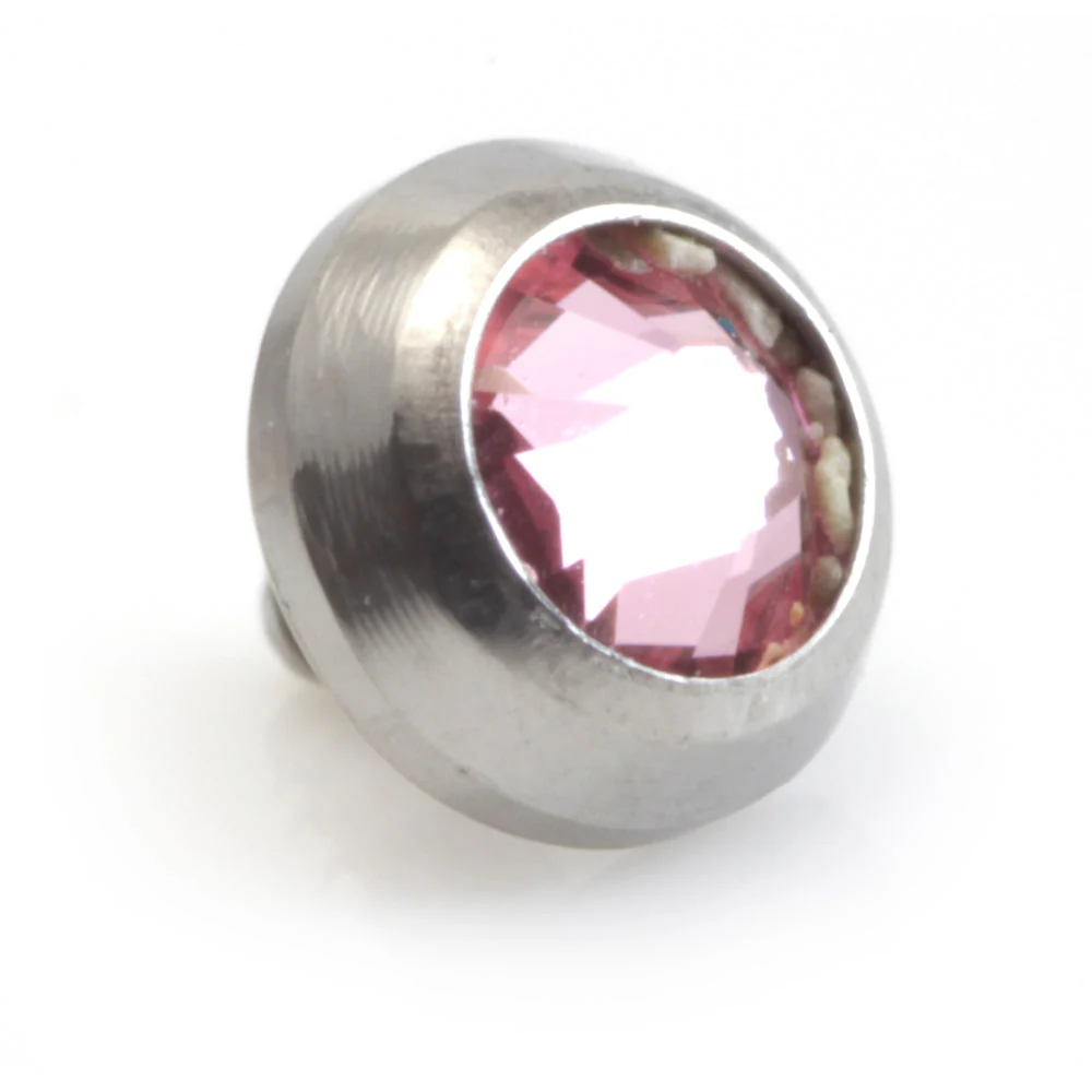 Old School Titanium Internal Gem Disk - Image 2