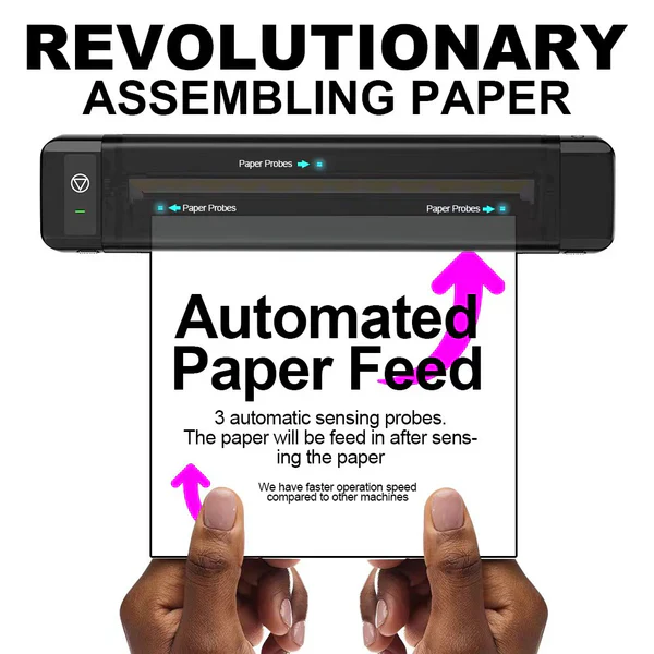 Ozer Quick Stencil Wireless Bluetooth Thermal Stencil Printer - Image 4