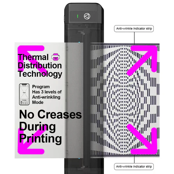 Ozer Quick Stencil Wireless Bluetooth Thermal Stencil Printer - Image 6