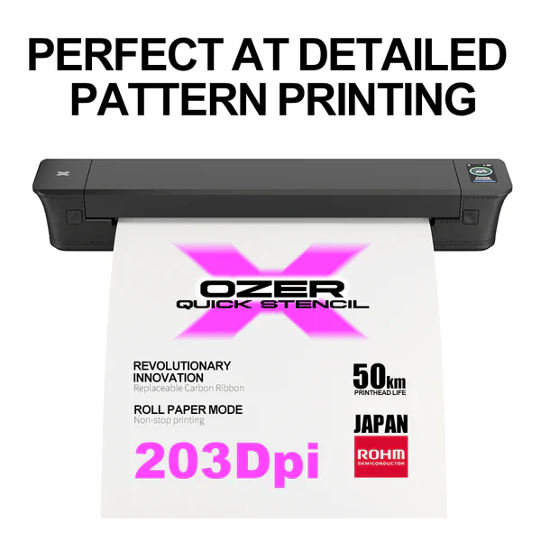 Ozer X Wireless Bluetooth Stencil Printer - Image 2