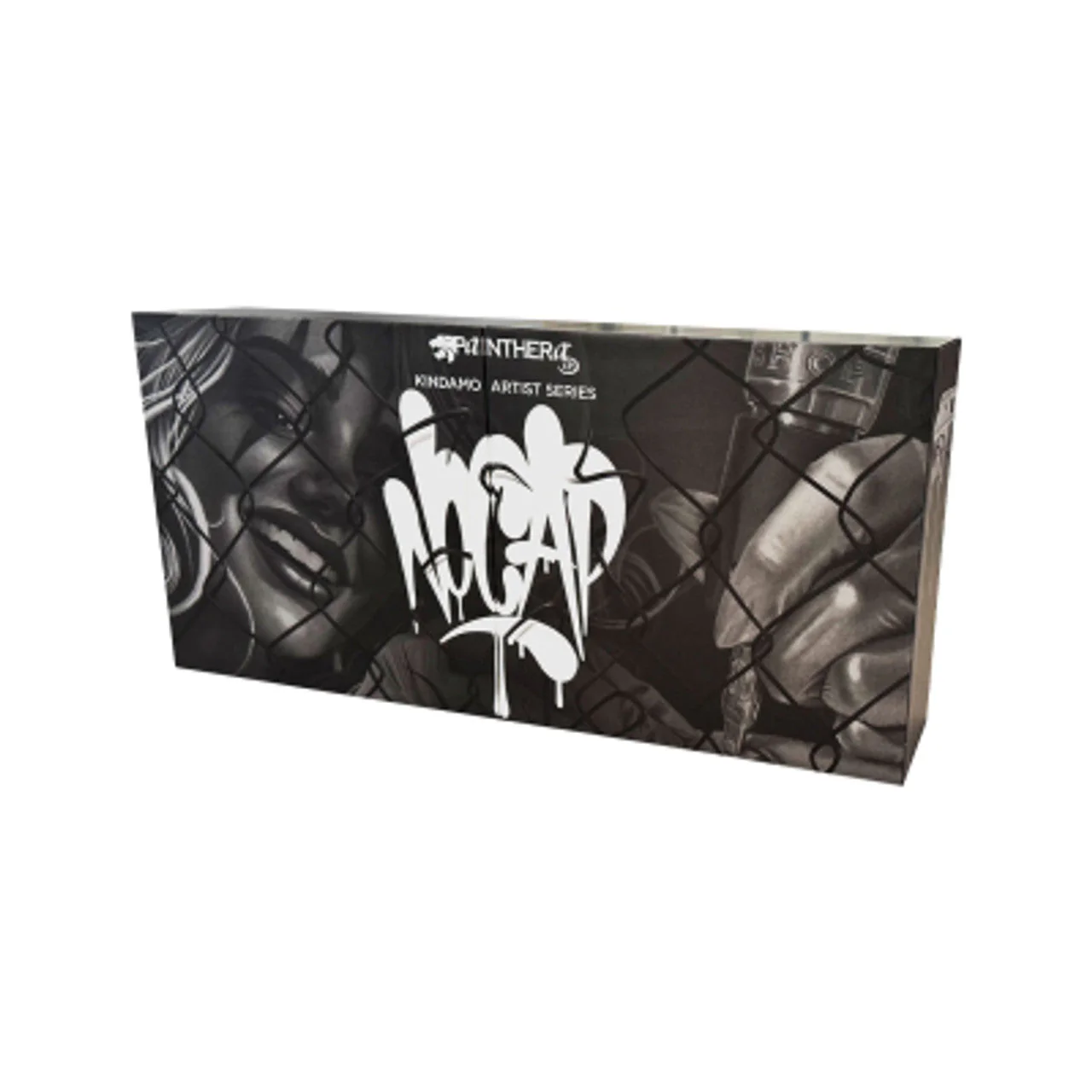 Panthera Black Ink x Kindamo 'No Cap' Tattoo Ink Set - 6 x 150ml - Image 2