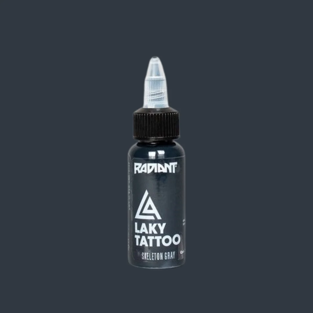 SHORT DATE - 99p - Radiant Ink Laky Skeleton Grey - 1oz