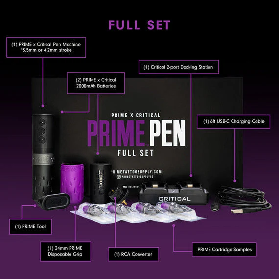 Prime Pen Machine Full Set - Image 3