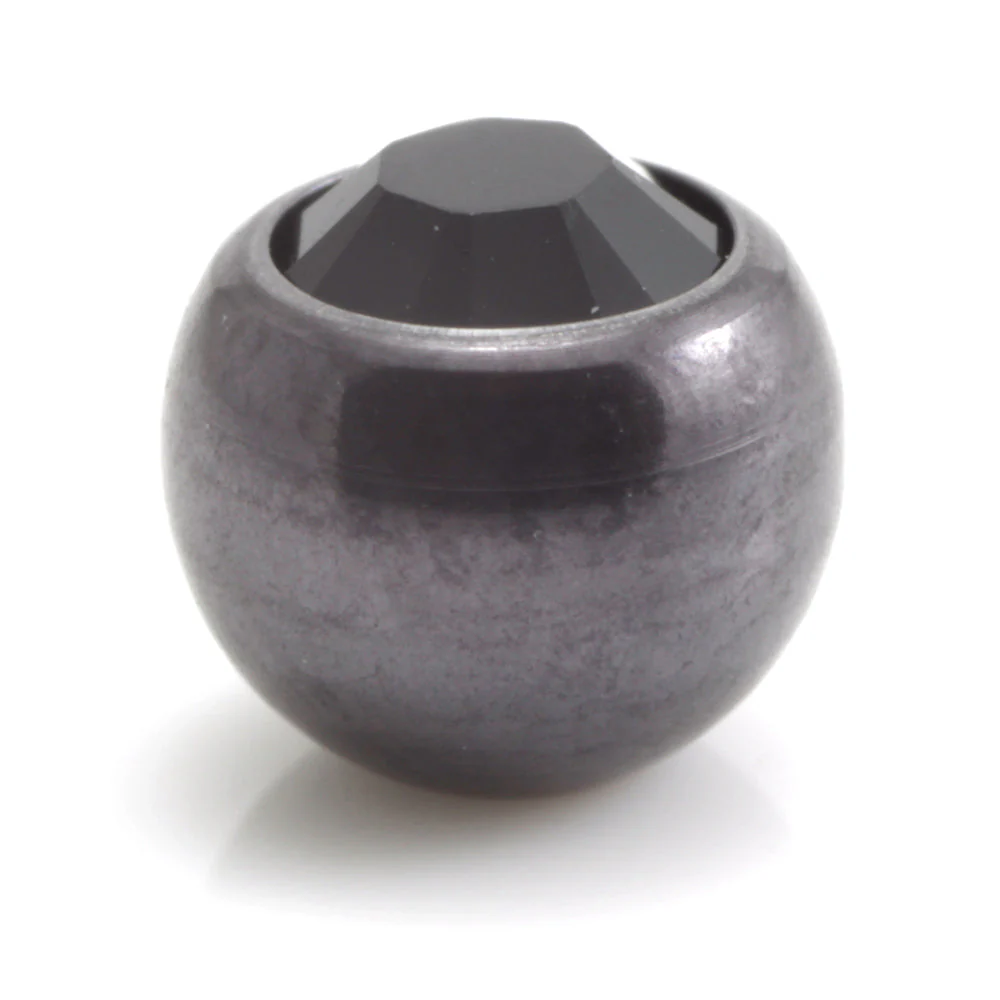 PVD Black Ti Gem Ball 1.6mm - Image 8