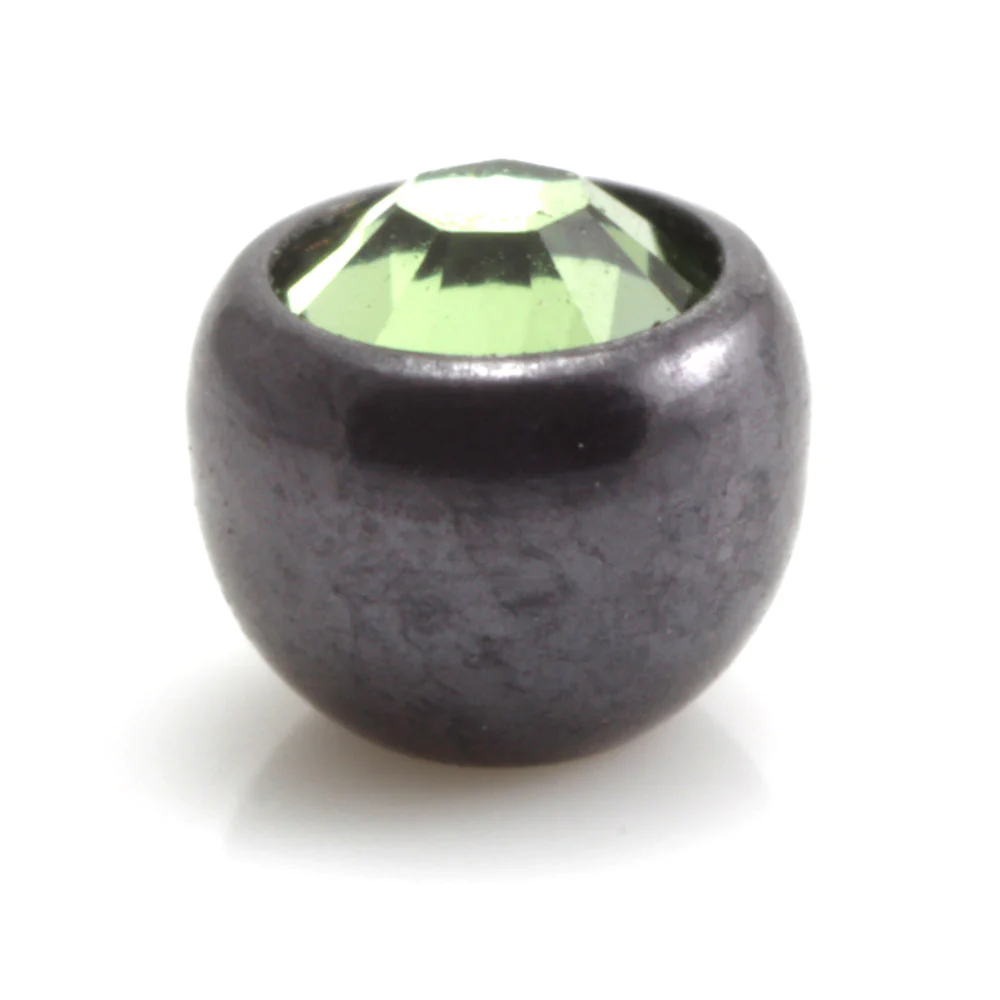 PVD Black Ti Micro Gem Ball - Image 6