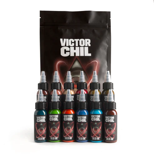 Solid Ink Victor Chil 12 Color Set - 1oz (12 Bottles for the price of 10) - Image 2