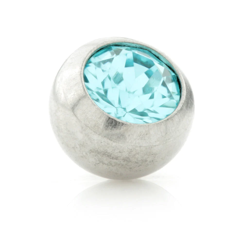 Steel Clip In Gem Ball - Image 3