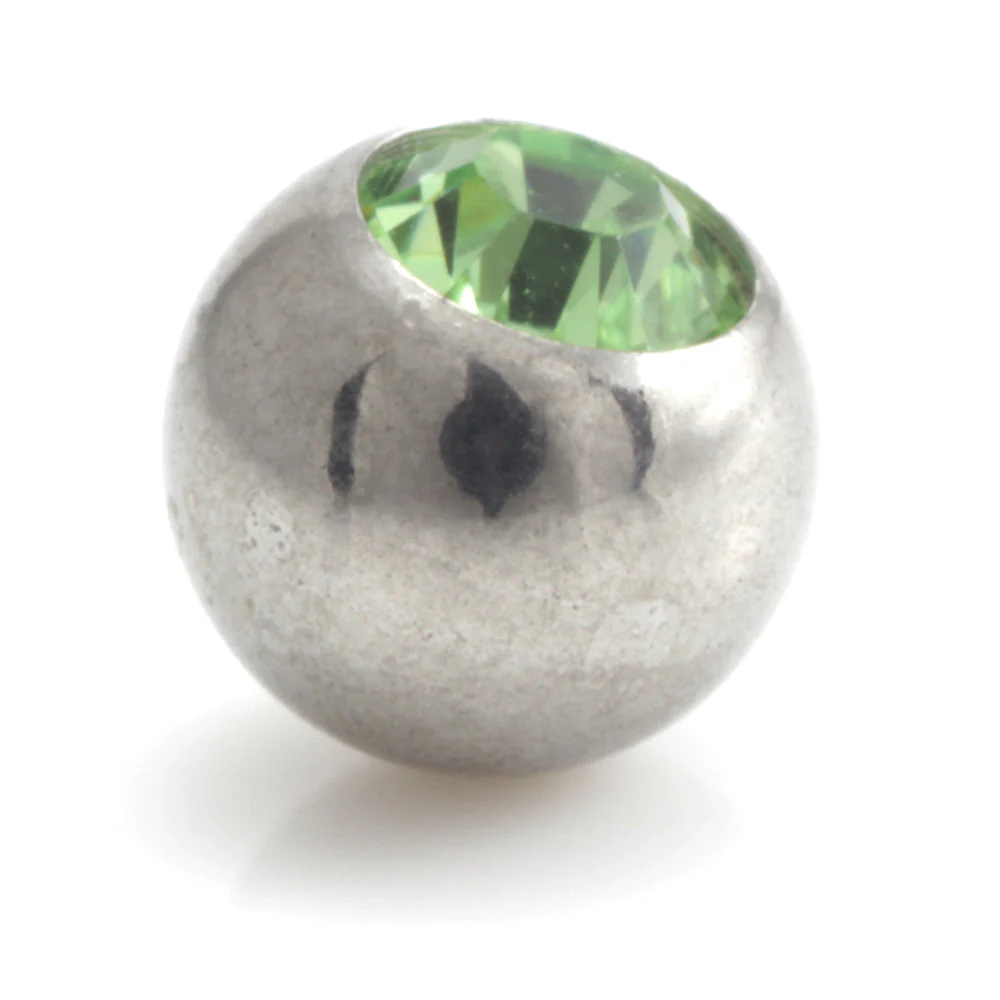 Steel External Thread Forward Facing Gem Ball - Image 12