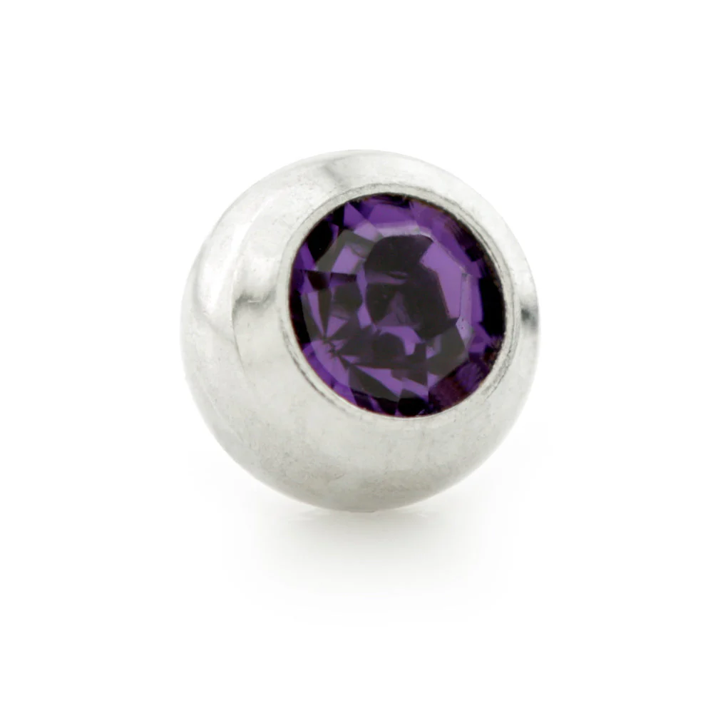 Steel External Thread Micro Gem Ball - Image 7