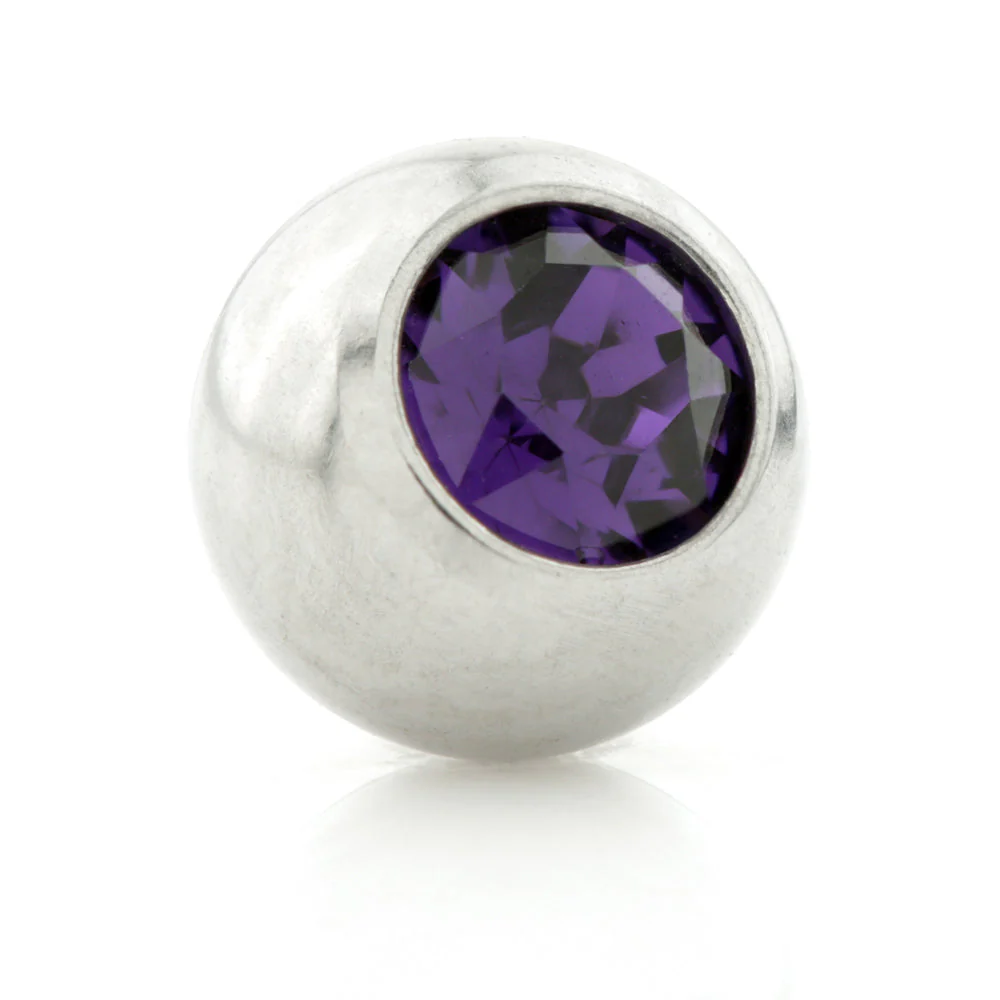 Steel External Thread Screw Gem Ball - Image 4