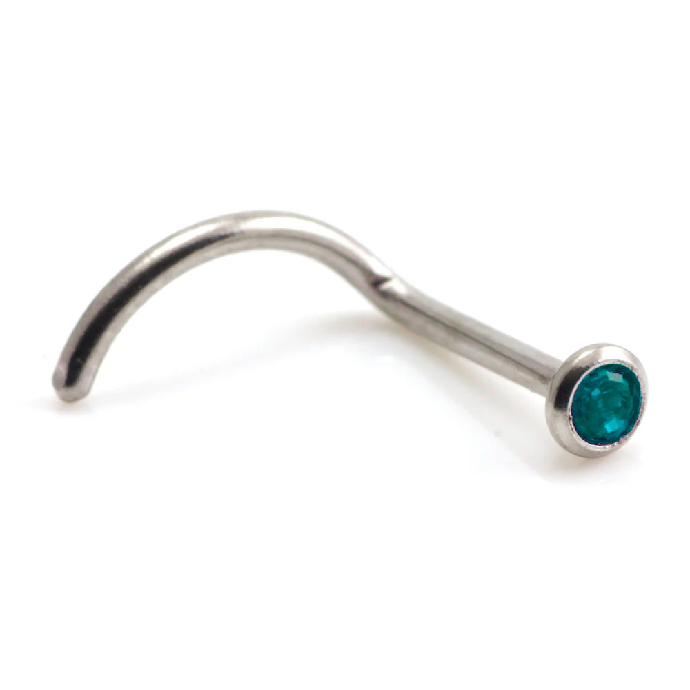 Steel Gem Nose Stud - SNS1 - Image 11