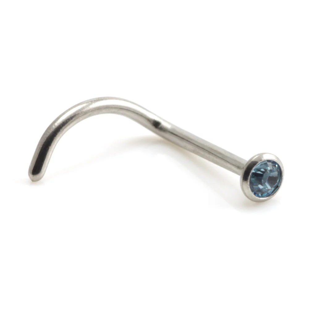 Steel Gem Nose Stud - SNS1 - Image 12