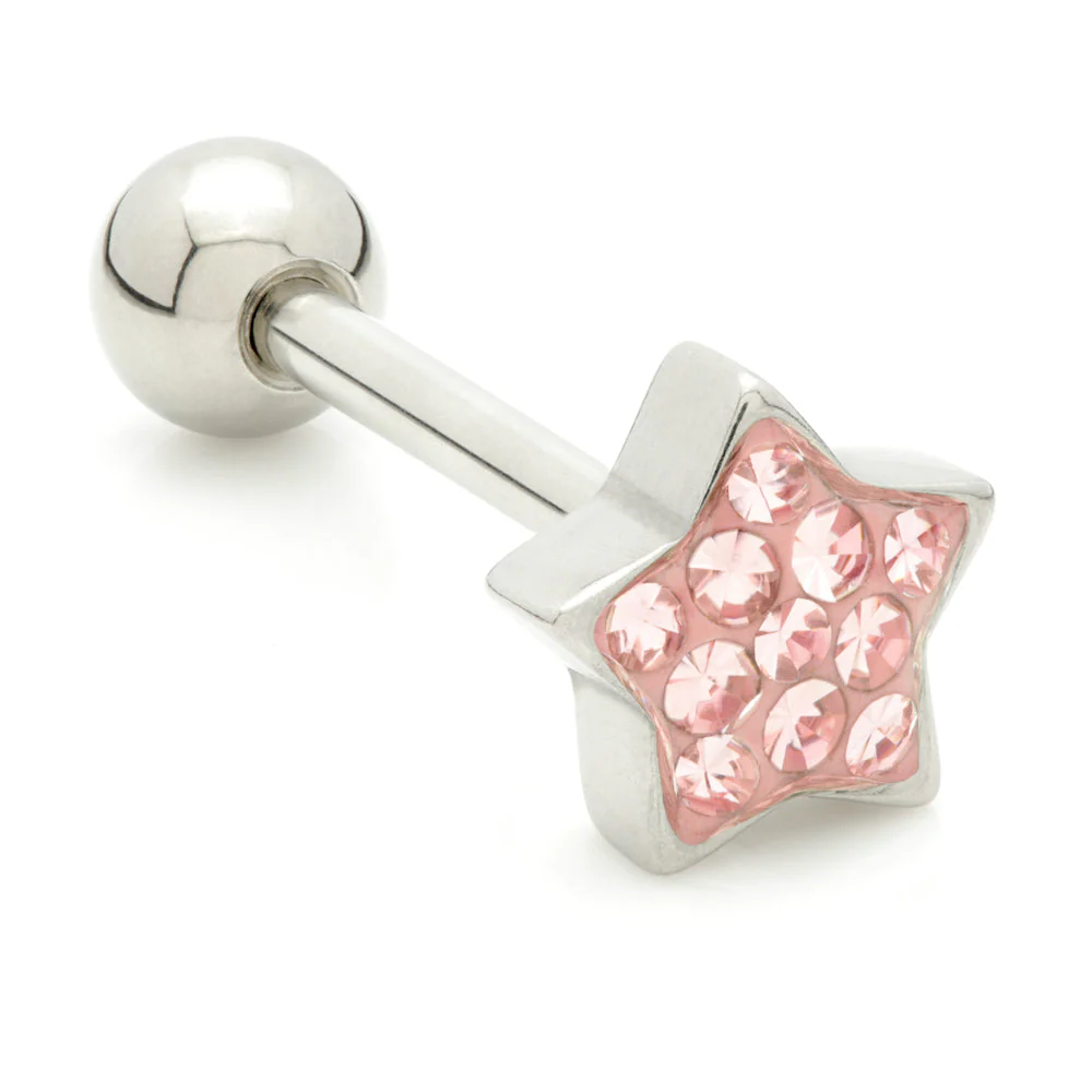 Steel Gem Star - Tongue Bar - Image 6