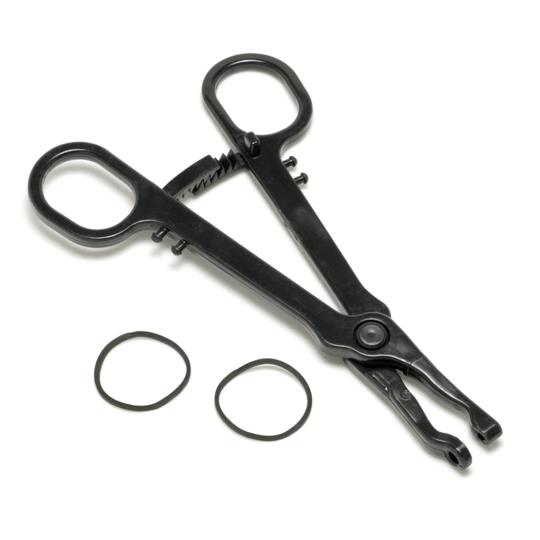 Sterilised Piercing Clamps ECO UNI Universal loose including rubber - Image 2