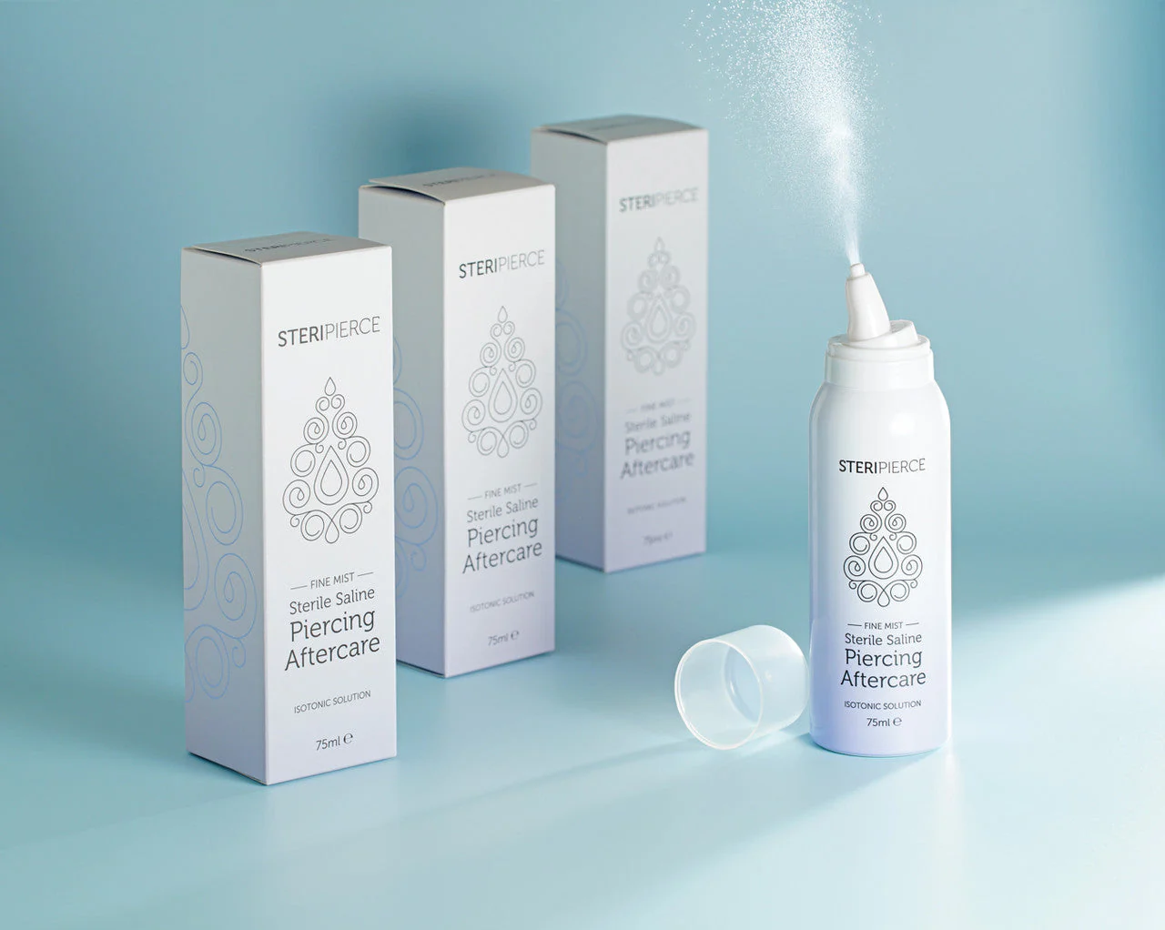 SteriPierce Fine Mist Sterile Saline Piercing Aftercare - Image 7