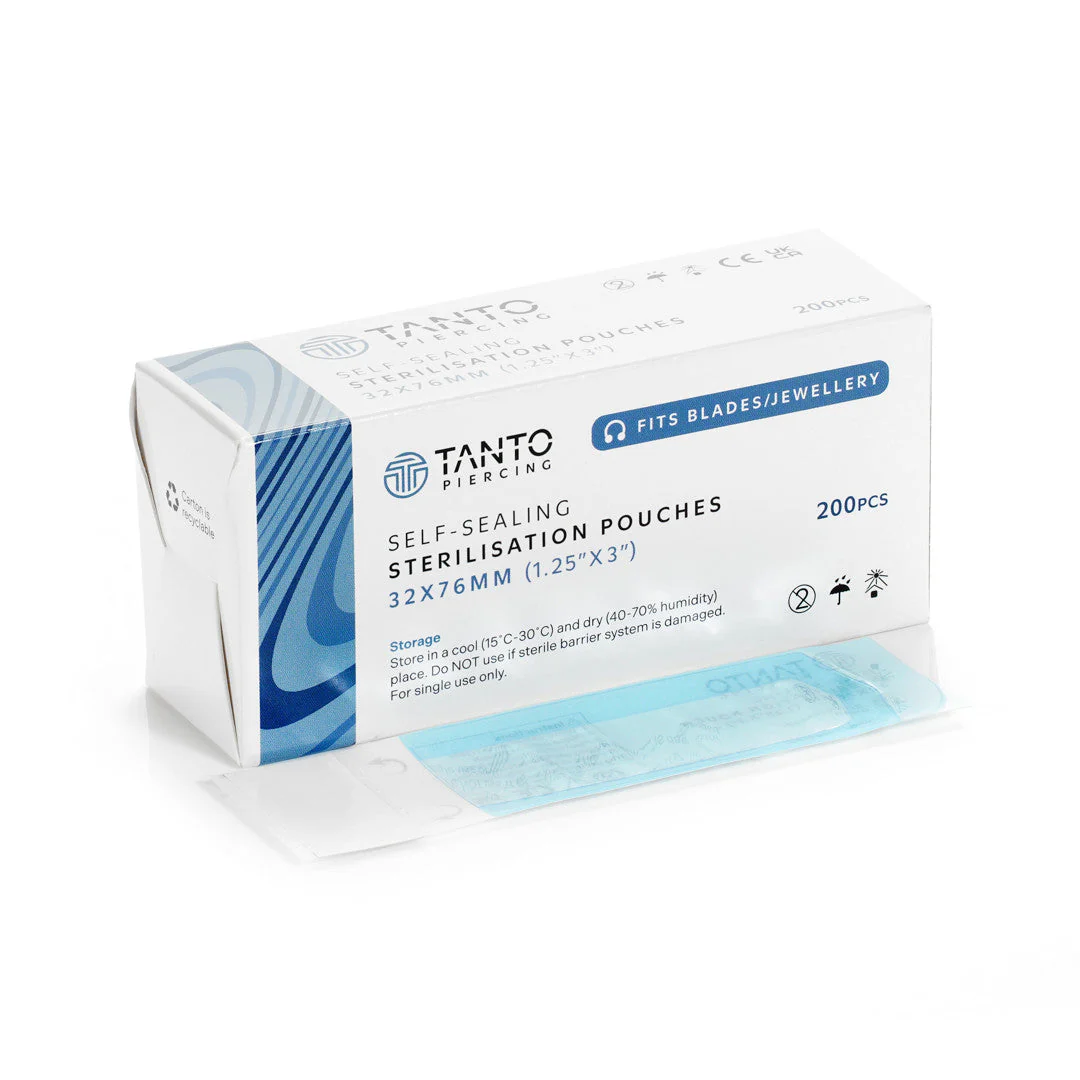 Tanto Sterilisation Pouches with Internal Indicator (200 pcs) - Image 4