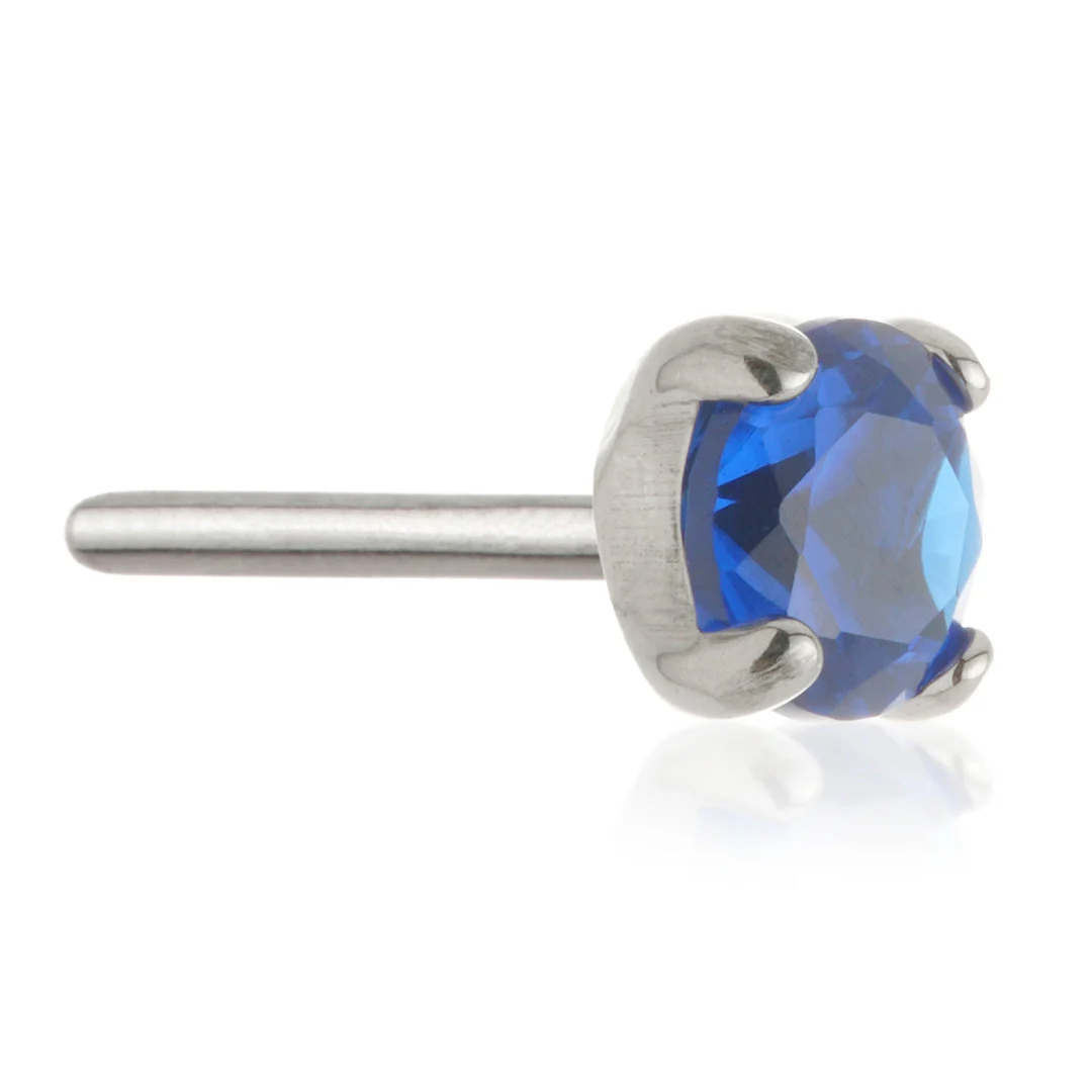 Threadless Ti Prong Set Gem - Image 4