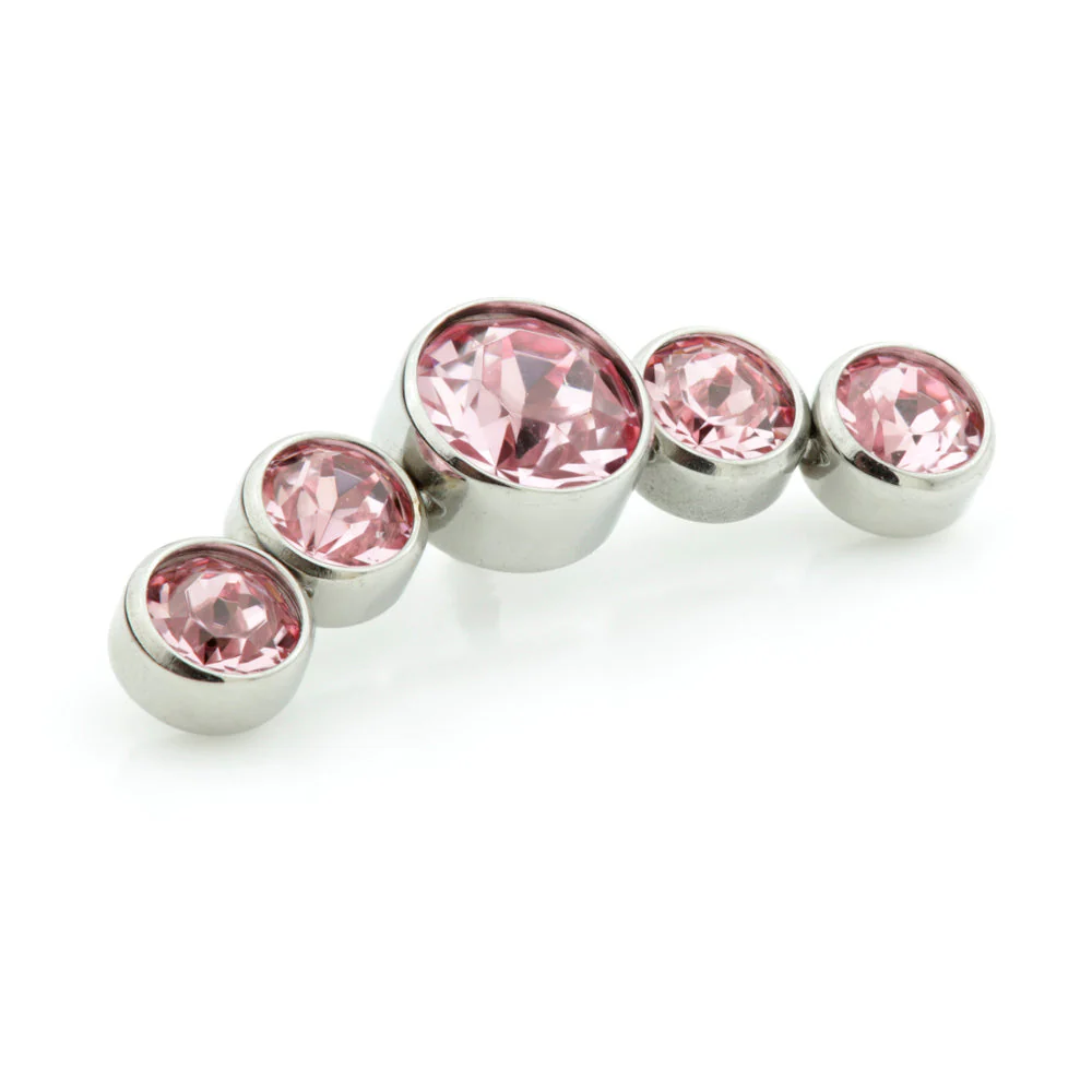 Ti Couture Internal Titanium Gem Crescent Attachment - Image 2