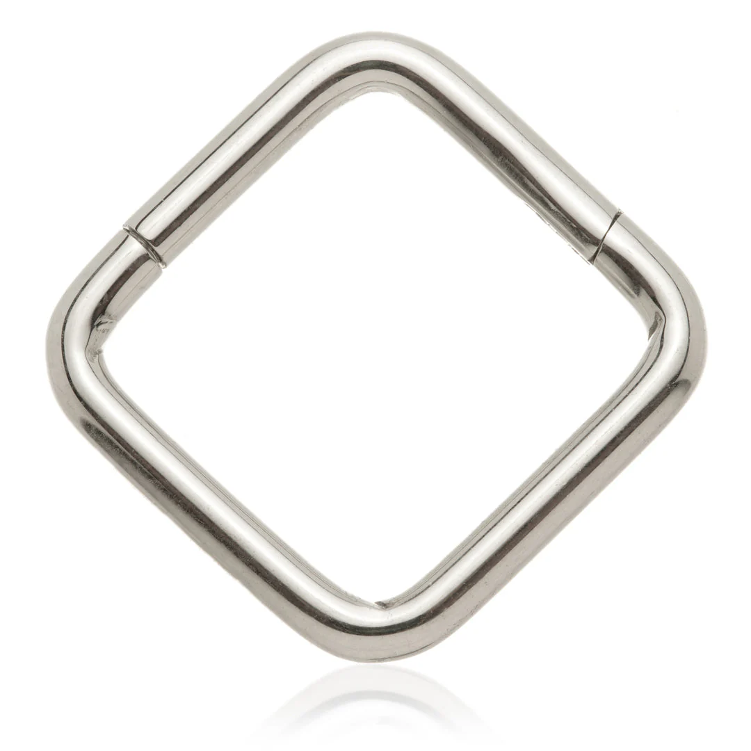 Ti Couture Square Shape Hinged Ring - Image 2